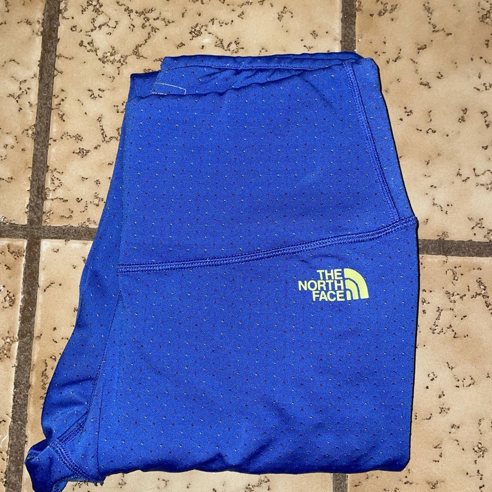 North face blue legging with detailing